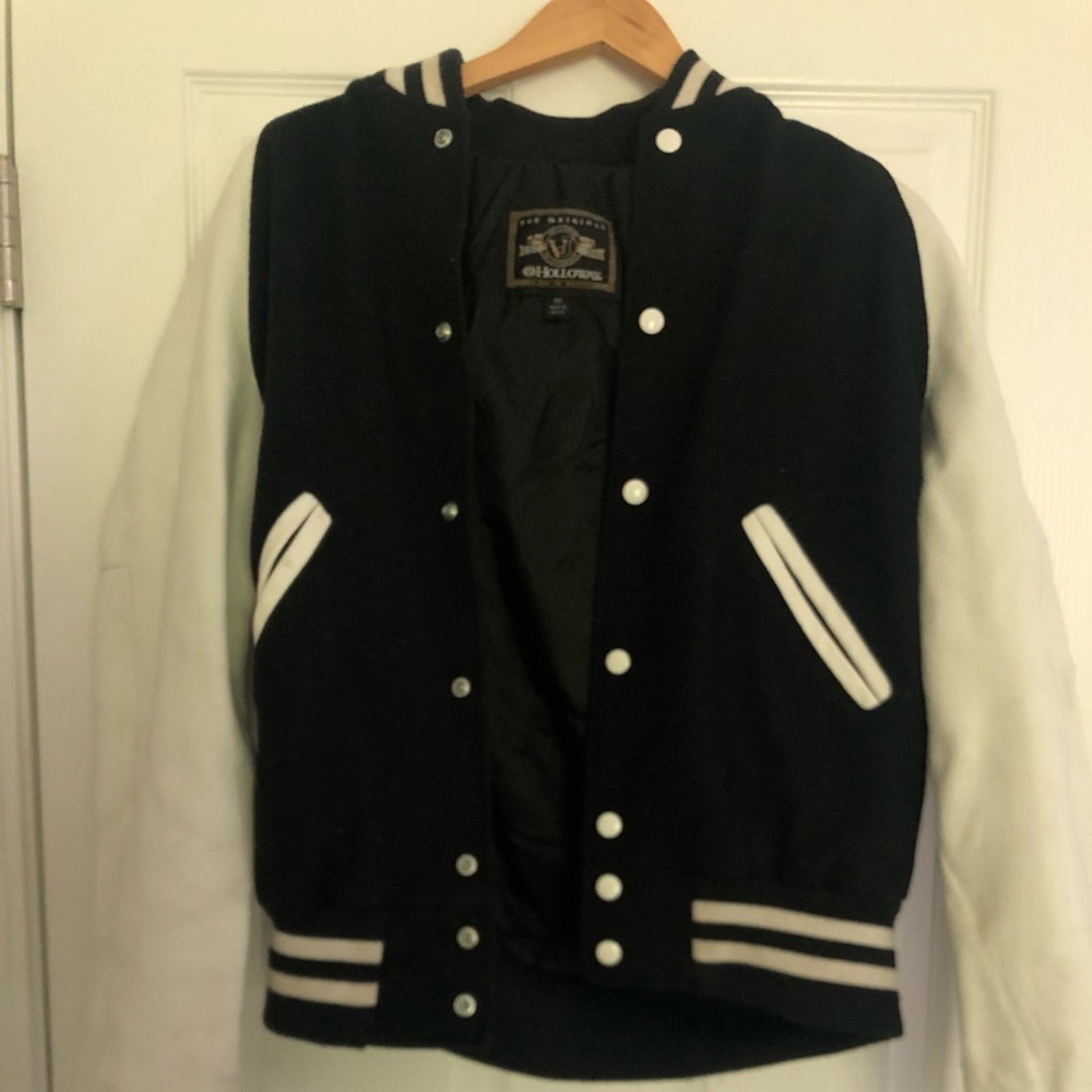 Genuine Leather Letterman’s Jacket